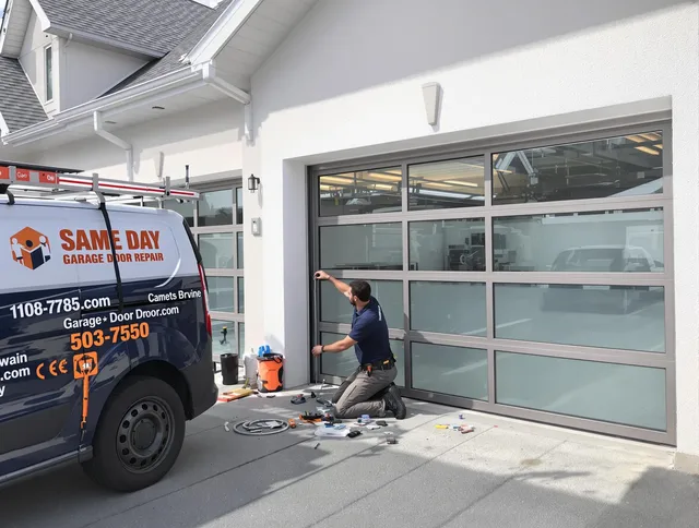 Same-day garage door repair service by Westport Garage Door Repair in Westport